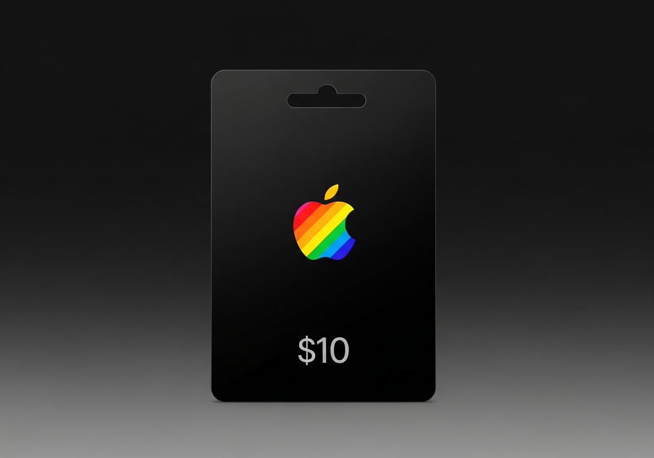 Apple iTunes $10 Gift Card (US)
