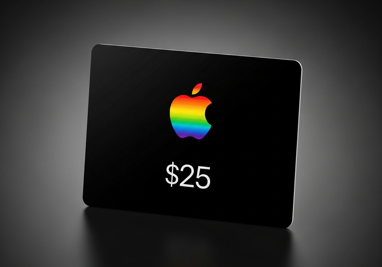 Apple iTunes $25 Gift Card (US)
