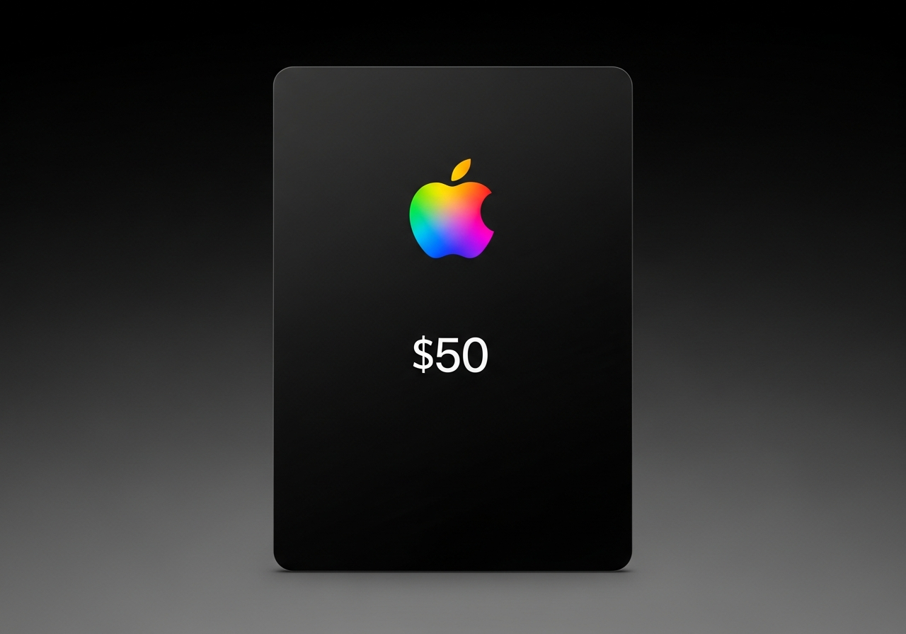 Apple iTunes $50 Gift Card (US)