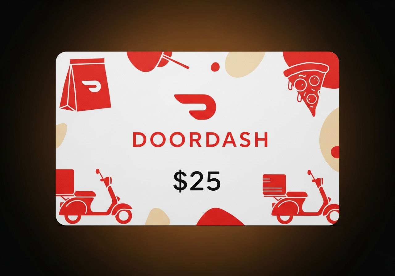 DoorDash $25 Gift Card (US)