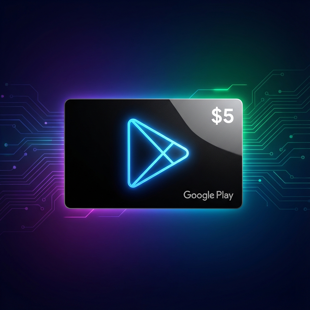 Google Play $5 Gift Card (US)