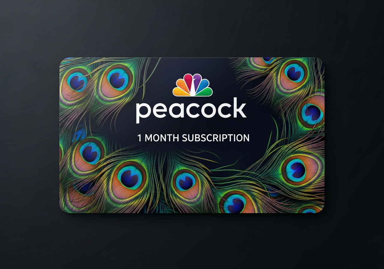 Peacock Premium 1 Month (US)